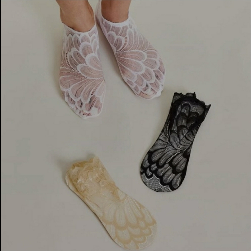 3 pairs mesh socks set